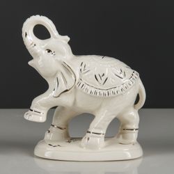 Керамика ручной работы / Figurine "Indian Elephant" 18 cm