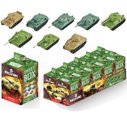Конфитрейд / "SWITBOX" WORLD OF TANKS 2 "Thạch trái cây có đồ chơi đựng trong hộp 1 hộp * 12bl * 10pcs, 10g.