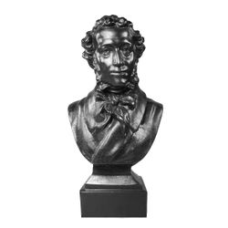 КАС.З. / KAS.Z. / Bust of Pushkin A.S. with / r