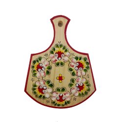 Беломорские узоры / Board kitchen wooden "Onega painting. Flowers" 23 cm
