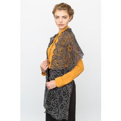 Lace stole "the Dark night", Madame Cruje