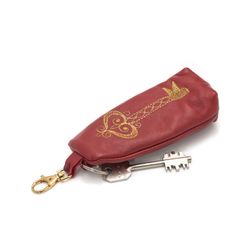 Торжокские золотошвеи / Leather key holder "Golden Key"