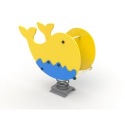 Rocking spring "Whale" Е508 powder paint