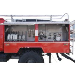 Forest patrol fire tank truck ATsL 1 40 GAZ-3308