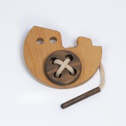 Bug / Wooden lacing "Steamer"