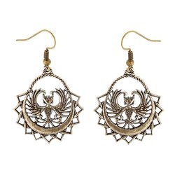 Кудесы / Earrings "Bird Sirin"