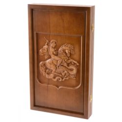 GamesDealer / 双陆棋乔治胜利，古色，山毛榉