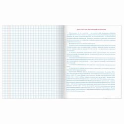 BRAUBERG / Notebook subject NAVIGATOR 48 sheets, selective varnish, SOCIETY, cage, tip / 10 pcs.