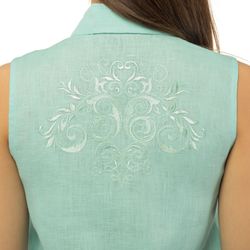 Торжокские золотошвеи / Women's blouse "Watercolor"