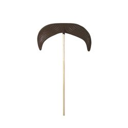 Bitter chocolate figured "Mustache Frank Zappa"