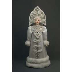 Потешный промысел / Handmade doll "Snow Maiden in a kokoshnik"