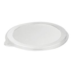 STIROLPLAST / Lid for container Sp-132, d -132 mm, PET, transparent, containers 604309; -ten; -eleven