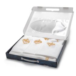 Торжокские золотошвеи / Tablecloth and 12 napkins "Venice"