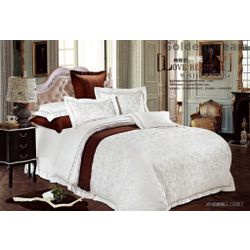 Linen Satin Jacquard V-13