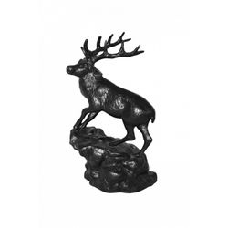 КАС.З. / KAS.Z. / Sculpture Deer on a rock