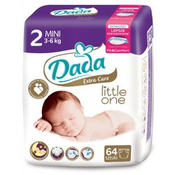 DADA / Baby diapers EXTRA CARE MINI (pack of 64 pcs.) 3-6 kg, No. 2