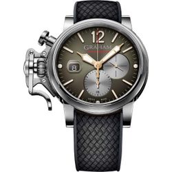 Graham / İsviçre mekanik kol saati Chronofighter 2CVDS.C02A.K133S kronograflı