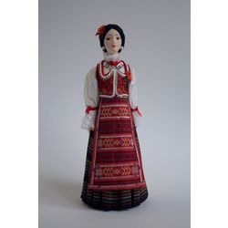 Потешный промысел / Muñeca de recuerdo "Traje nacional femenino estilizado, Serbia"