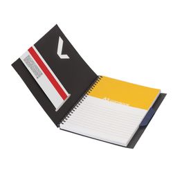 BRAUBERG / Carnet 80 feuilles, A5, 160x207 mm, cage, peigne, couverture plastique, 1 intercalaire, "Tag" / 4 pcs.