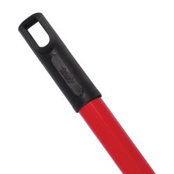 IDEA / Tige pour matériel de nettoyage 120 cm, filetage Euro, métal-plastique, rouge