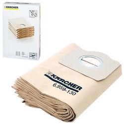 Bags to collect dust KARCHER (KARCHER), set of 5 PCs, paper for vacuum cleaners SE4/WD3