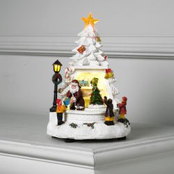 Luazon Lighting / Figura luminosa "Bambini e Babbo Natale"