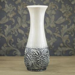 Керамика ручной работы / Floor vase "Autumn"
