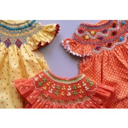 Dress for girls (hand embroidery)