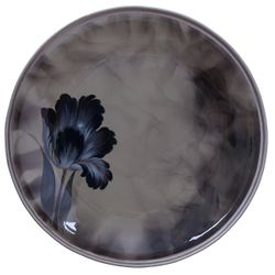 Жостово / Tray "Winter Tulip" forged 22 cm