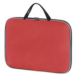 Thư mục zip có tay cầm NHÂN VIÊN "MỖI NGÀY", khổ A4, vải, màu đỏ