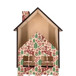 Decorative "Christmas house" color