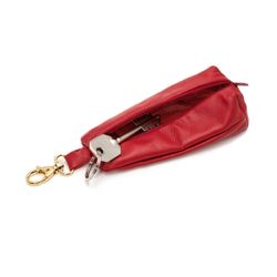 Торжокские золотошвеи / Leather key holder "Curl"