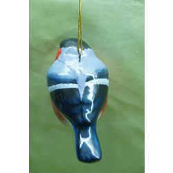 Ярославская майолика / Christmas tree toy "Bullfinch, small"