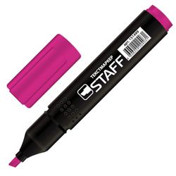 Highlighter STAFF "STICK", PINK, 1-4 mm