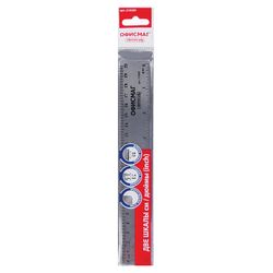 Line plastic, 20 cm, FISMA, transparent, Euro slot