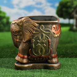 Керамика ручной работы / Flower pot "Elephant" 11 l