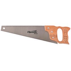 400 mm wood knife, SPARTA, 6TPI, ruler, wooden handle