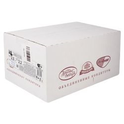 ROT FRONT / Chocolate sweets "Korovka", wafer with chocolate filling, by weight, 2 kg, corrugated box