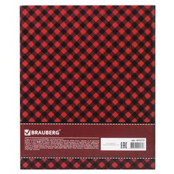 BRAUBERG / Notebook on rings A5 (175x215 mm), 120 sh., Cardboard cover, cage, glossy lamination, "Scotch" / 2 pcs.