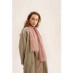 Оренбургский Пуховый Платок / Openwork downy tippet, magnolia color