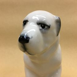 Figurine porcelain "white Horses"