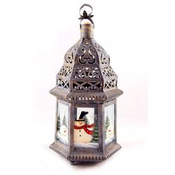 Packaging Candlestick-lantern "New Year' capacity 500g.