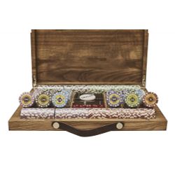 GamesDealer / Kül kutusu içinde Crown 500 çipli poker seti, Partida