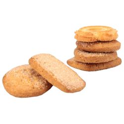 BISQUINI / Danish Cookies "Butter Cookies", assorted, butter, in an iron can, 150 g