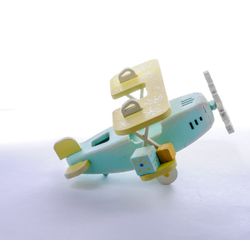 Toy Christmas tree "Plane Biplan" 56GG64-25804