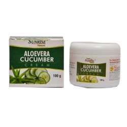 Cream with aloe and cucumber