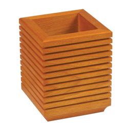 The table set BESTAR "Nefertum" solid wood (beech), 9 items the color of the "bright cherry"