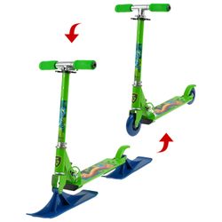 GRAFFITI / Scooter-snow scooter 2in1 "Dinosaurs"
