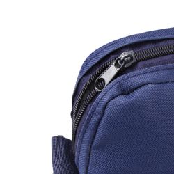 Business bag for documents made of fabric with zipper, 37х32х5 cm, blue, ROSE "Manager"