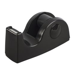 BRAUBERG / Dispenser for adhesive tape benchtop, weighted, medium, black, 11.8x5x5 cm